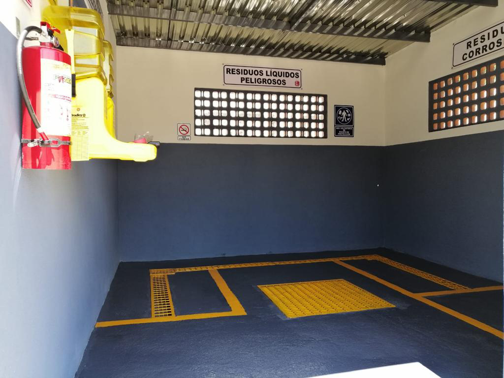 PRAMSEI - Proyectos: Construcción de almacén temporal de residuos peligrosos